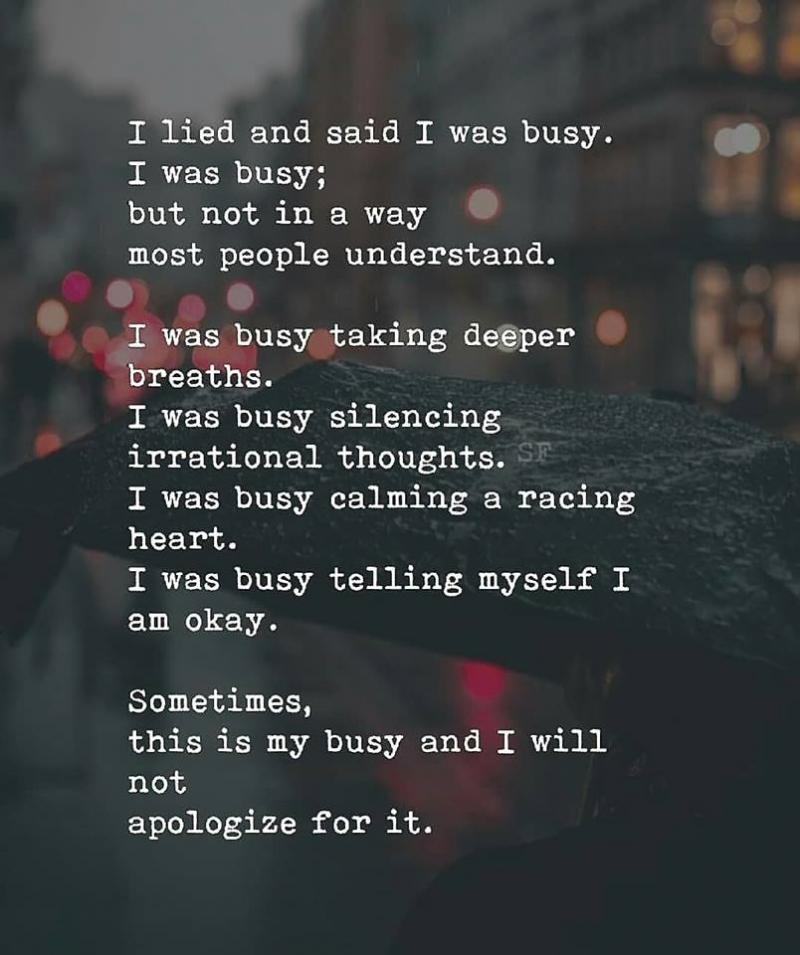 i love doing things alone